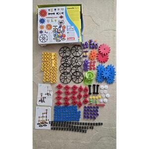 Georello Tech Quercetti #2389 Italy 253 pieces Building Toys Incomplete